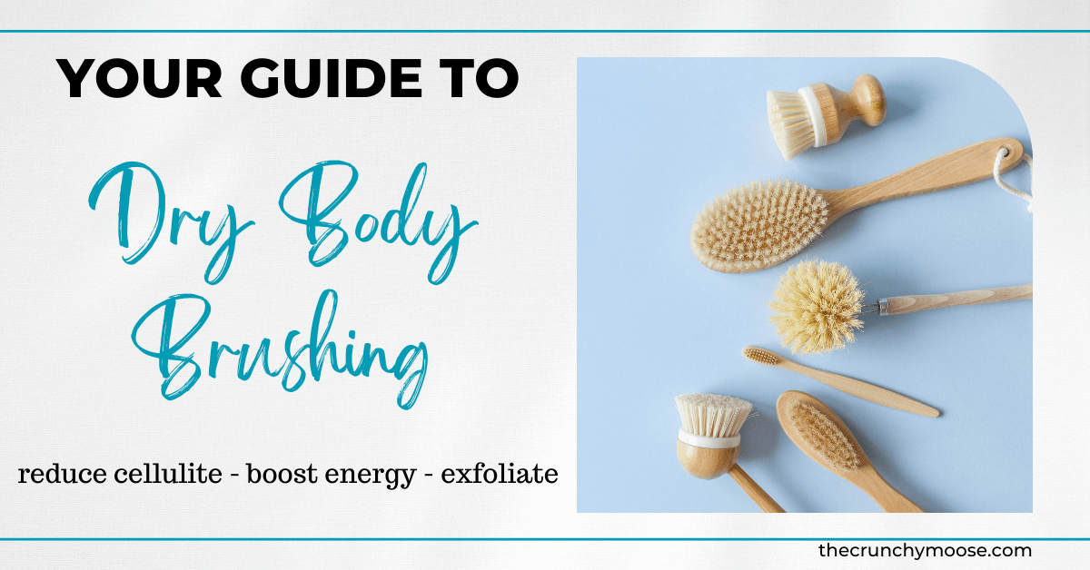how to dry body brush for cellulite and exfoliate dry skin