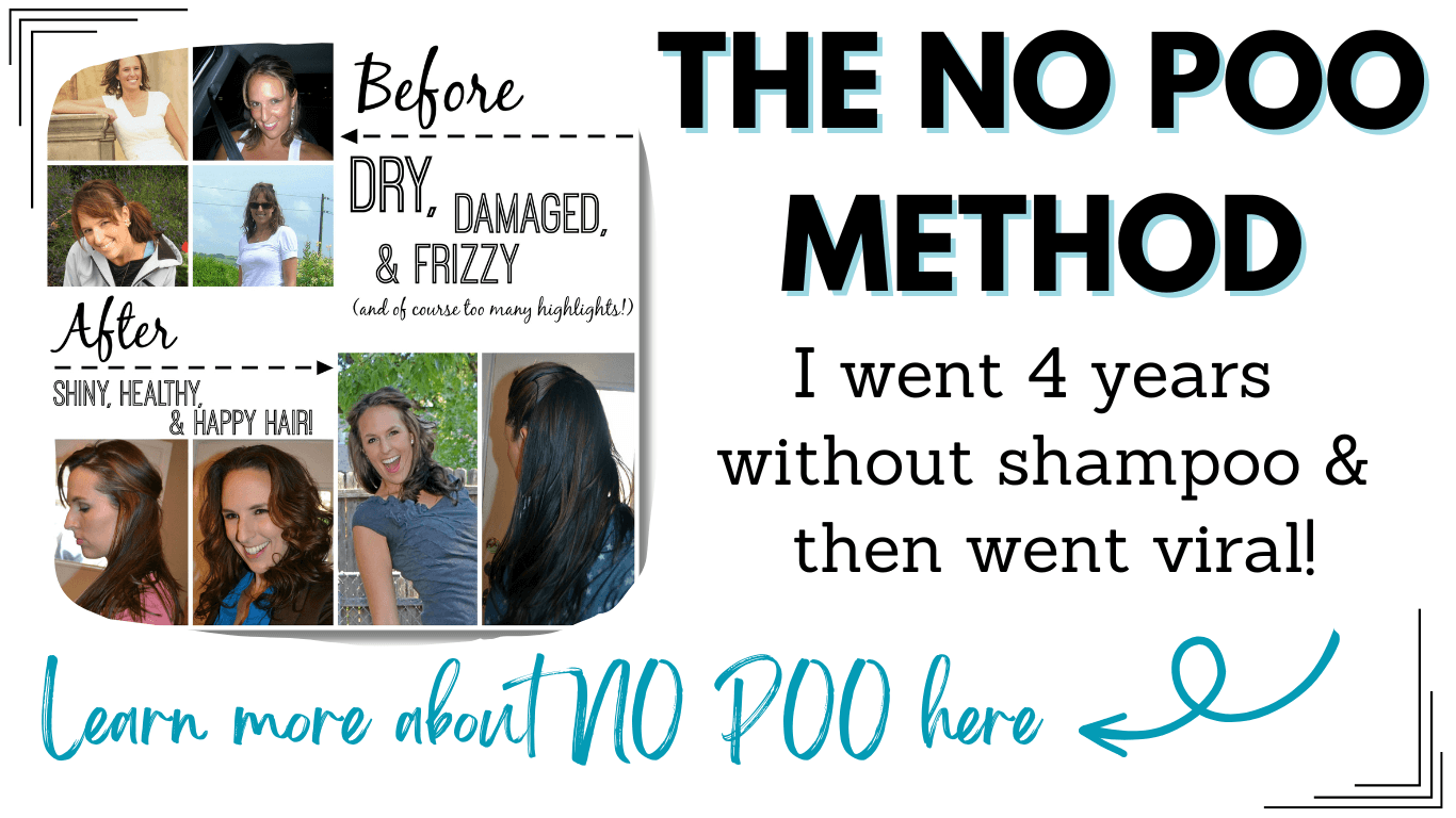 the no poo method natural hair care to wash your hair without shampoo