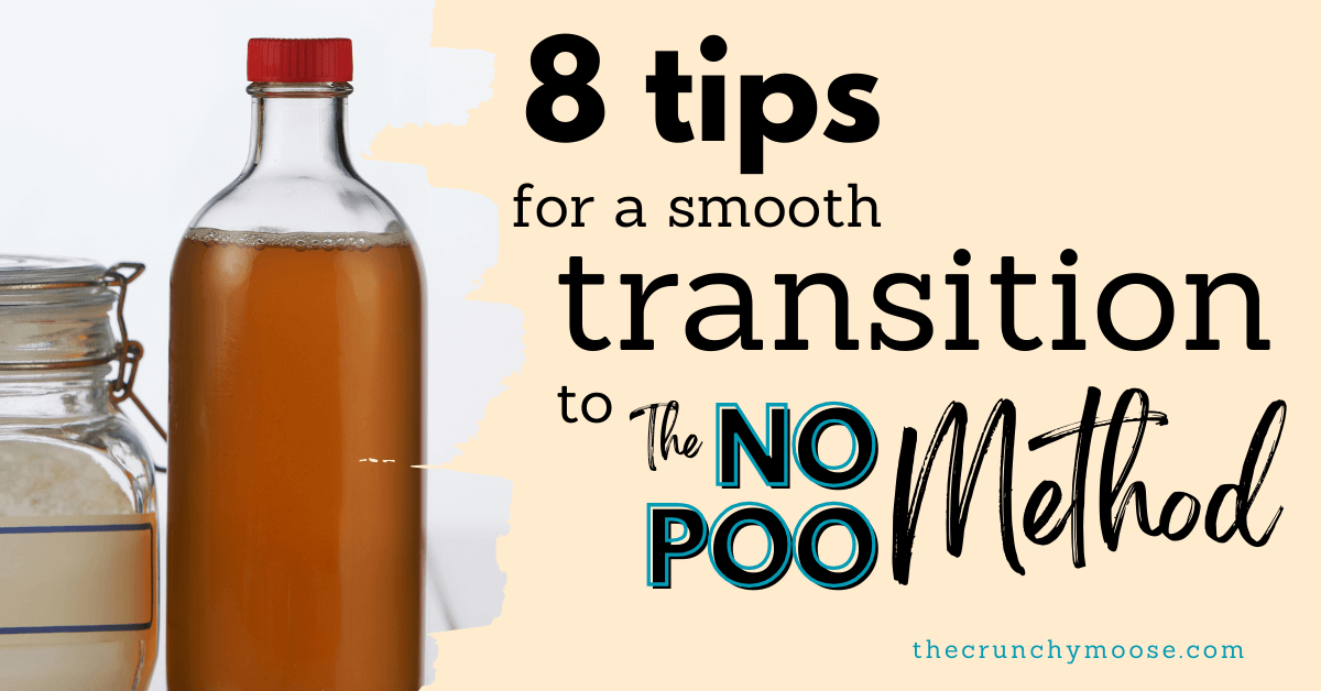 tips to smoothly transition to natural hair care with the no poo method