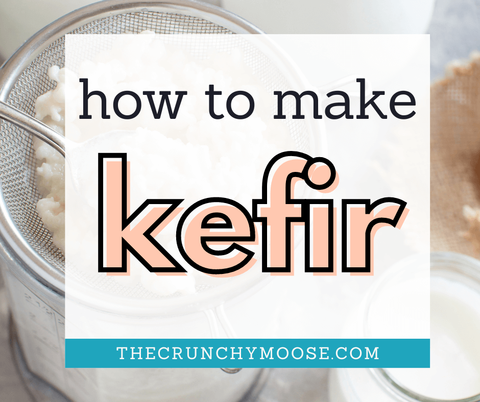 make kefir for constipation