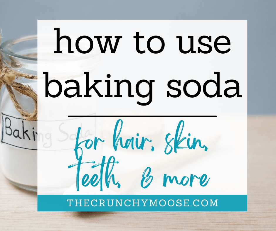 how to use baking soda as exfoliant, facial scrub, cleaner, shampoo