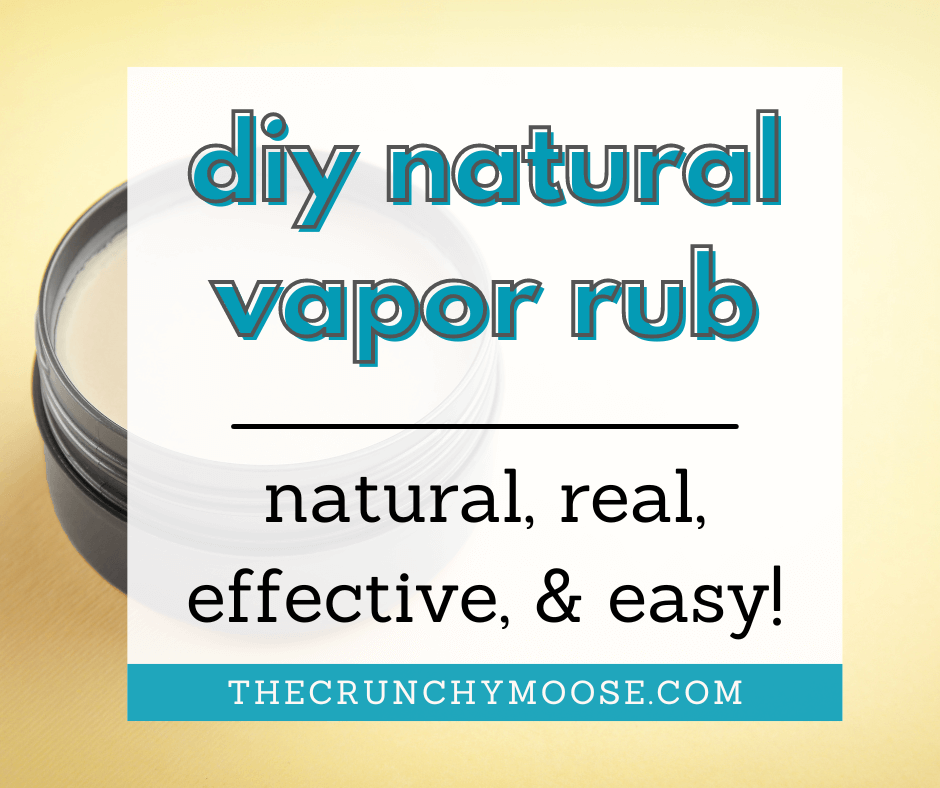 diy vapor rub recipe with essential oils