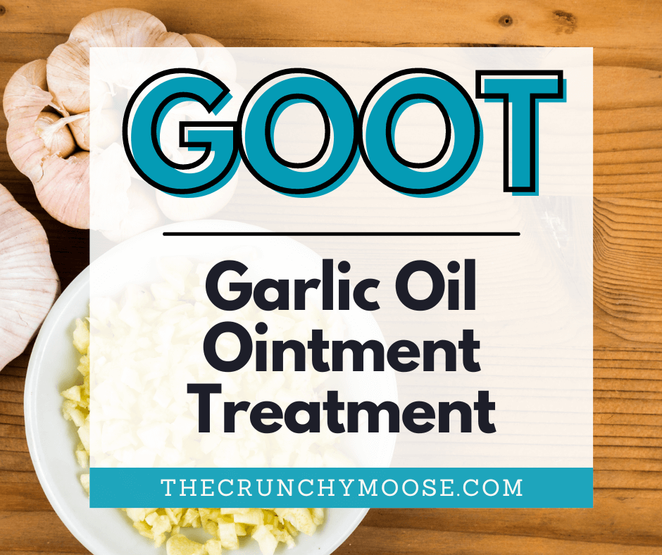 goot garlic oil ointment treatment home remedy