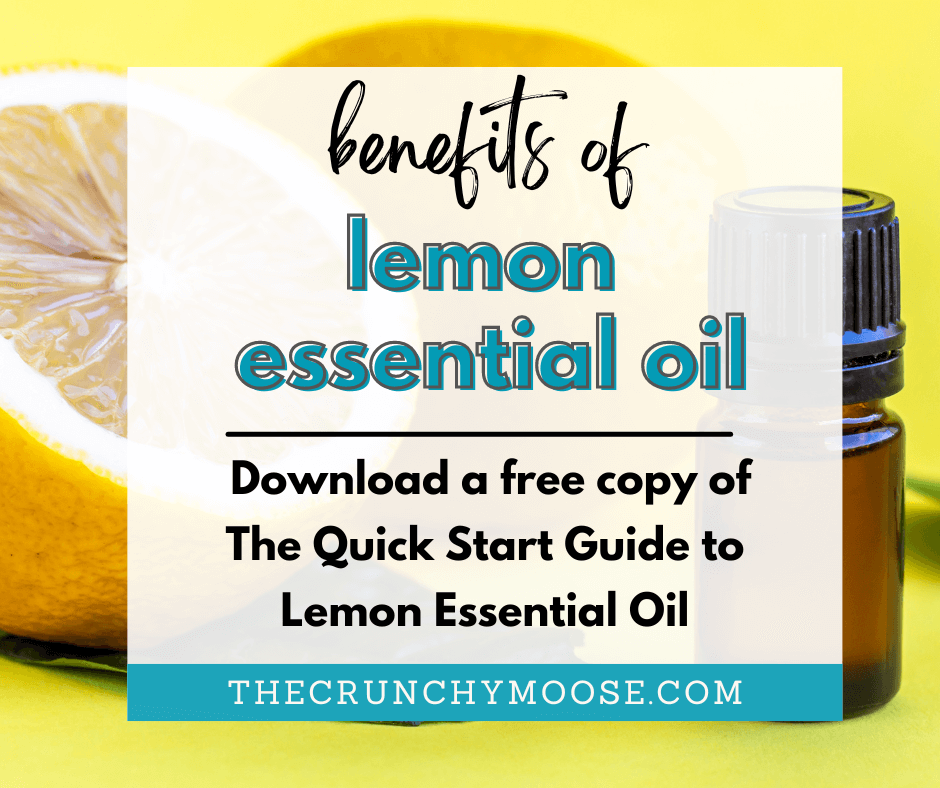 how to use lemon essential oil with printable guide