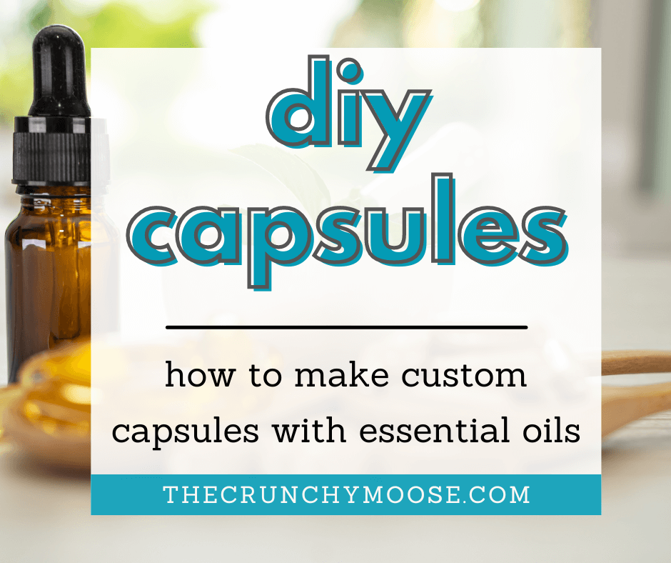 how to make capsules with essential oils