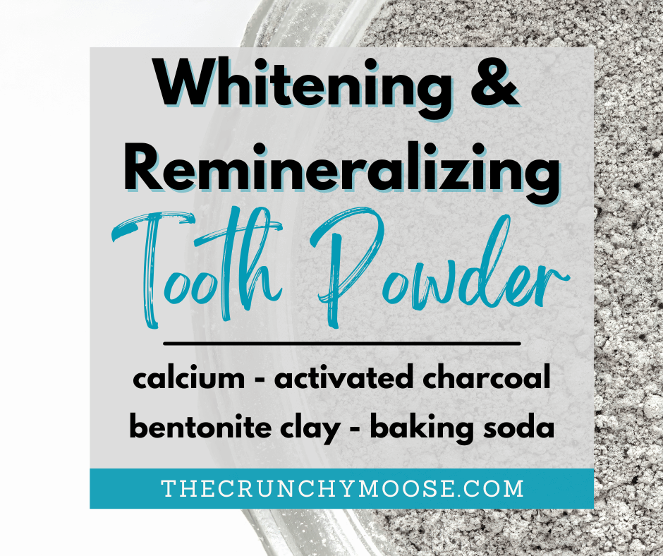 whitening diy tooth powder