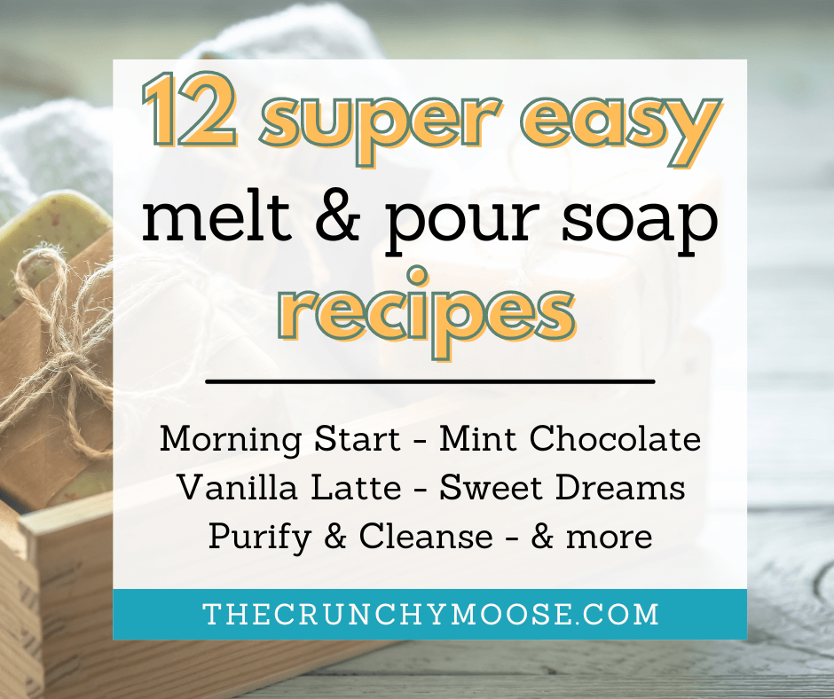 diy homemade melt and pour soap recipes