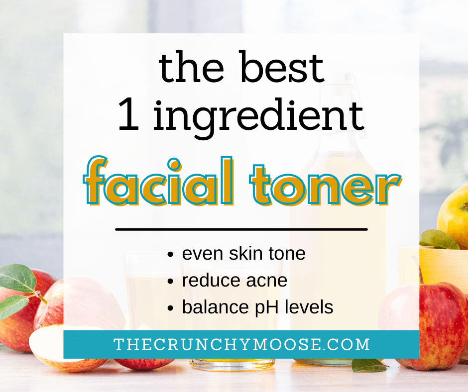 diy facial toner with apple cider vienegar