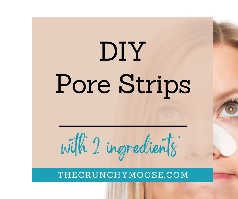 diy pore strips with gelatin and essential oils