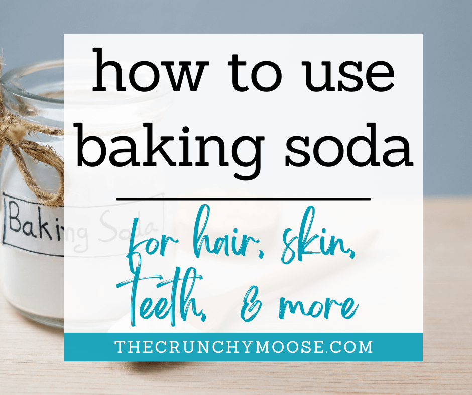 baking soda for hair, skin, teeth, and beauty