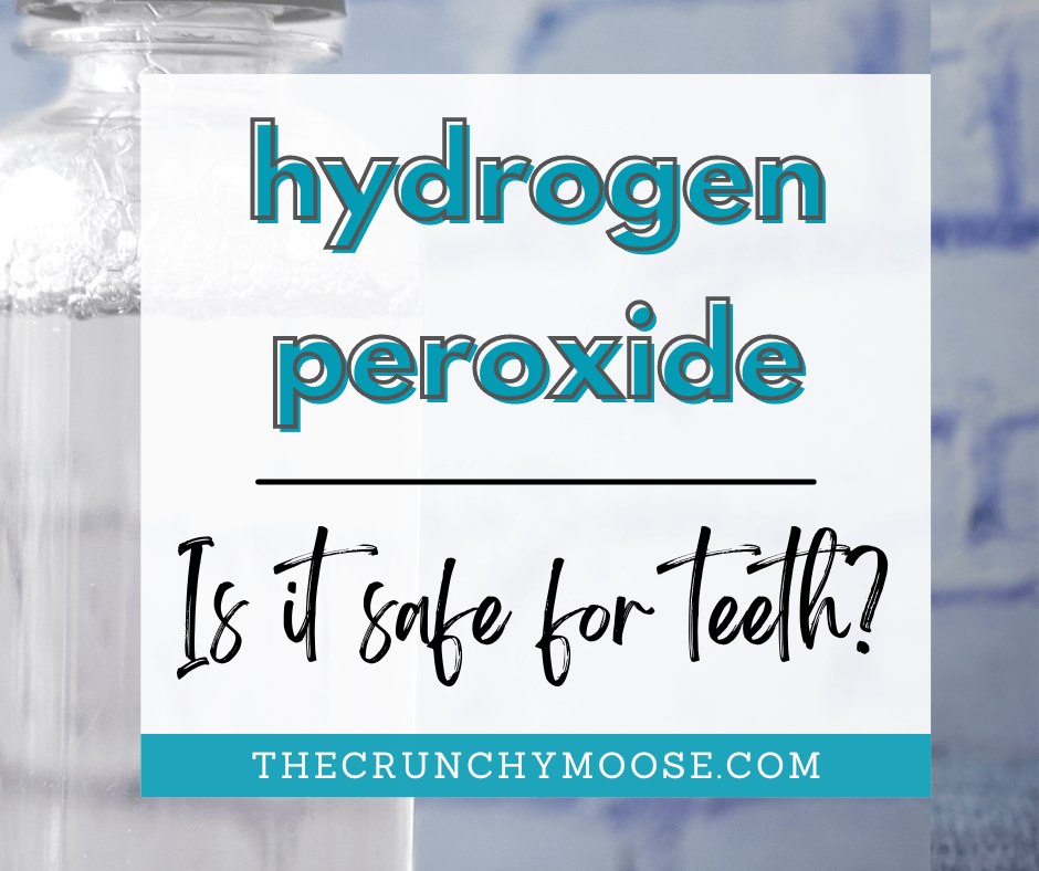 does hydrogen peroxide whiten teeth