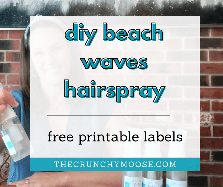 diy beach waves hairspray recipe