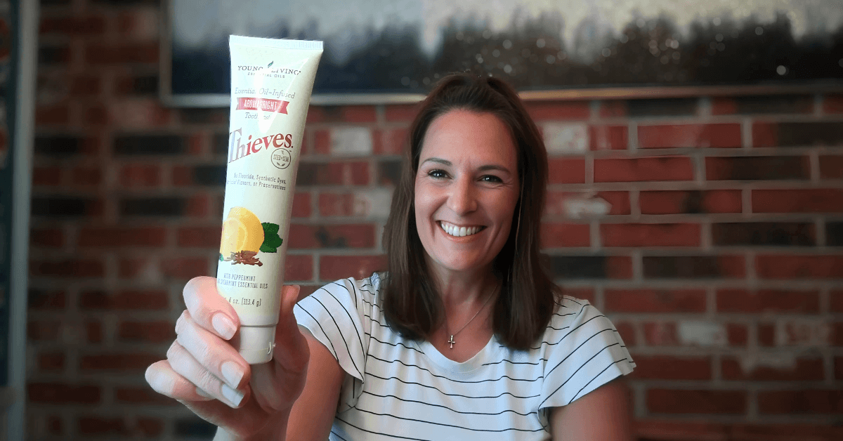  thieves aromabright toothpaste as deodorant