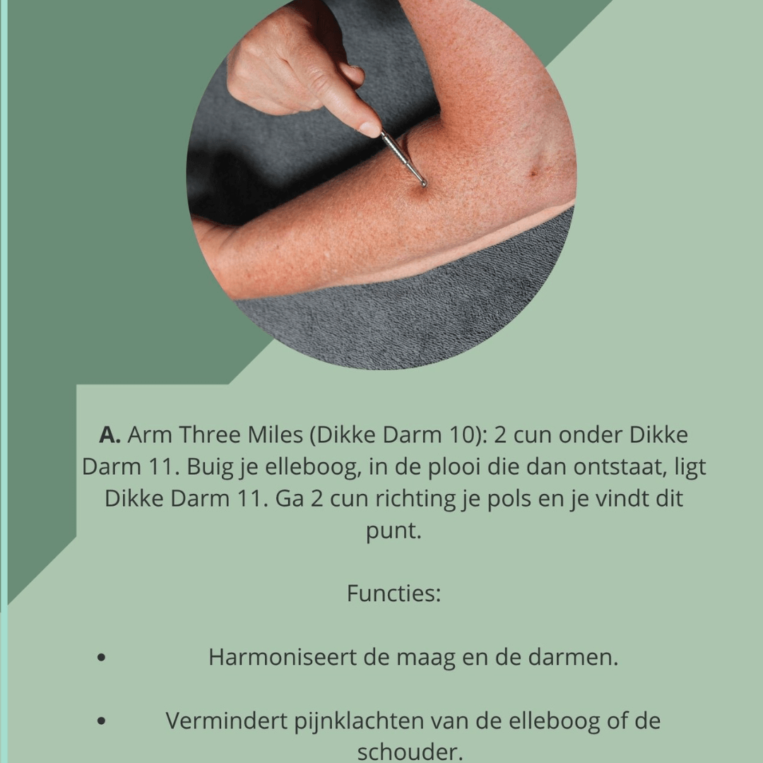 Acupressuurpunt Lever 3