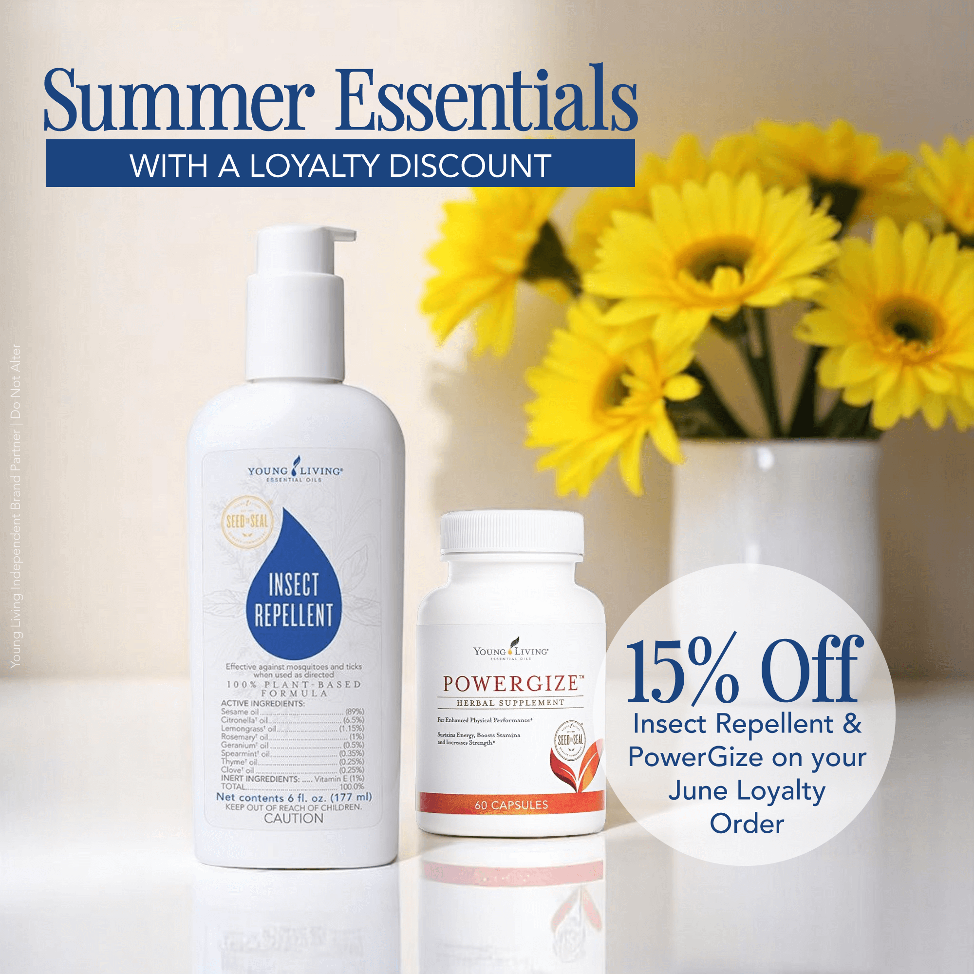 15% off loyalty special