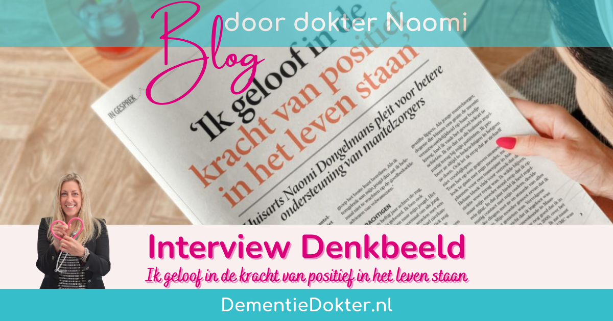 Interview Denkbeeld met Naomi Dongelmans