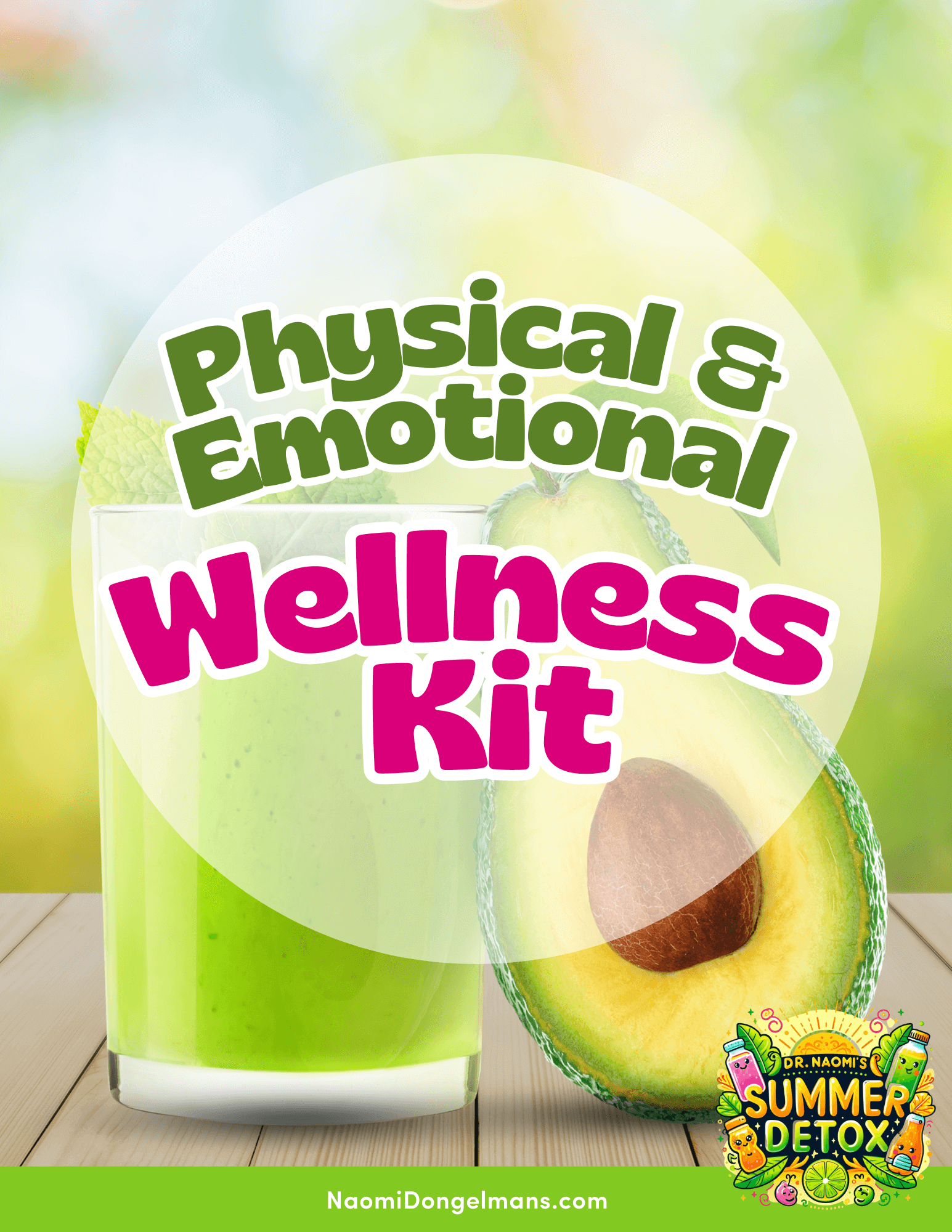 summer detox physical emotional wellness kit