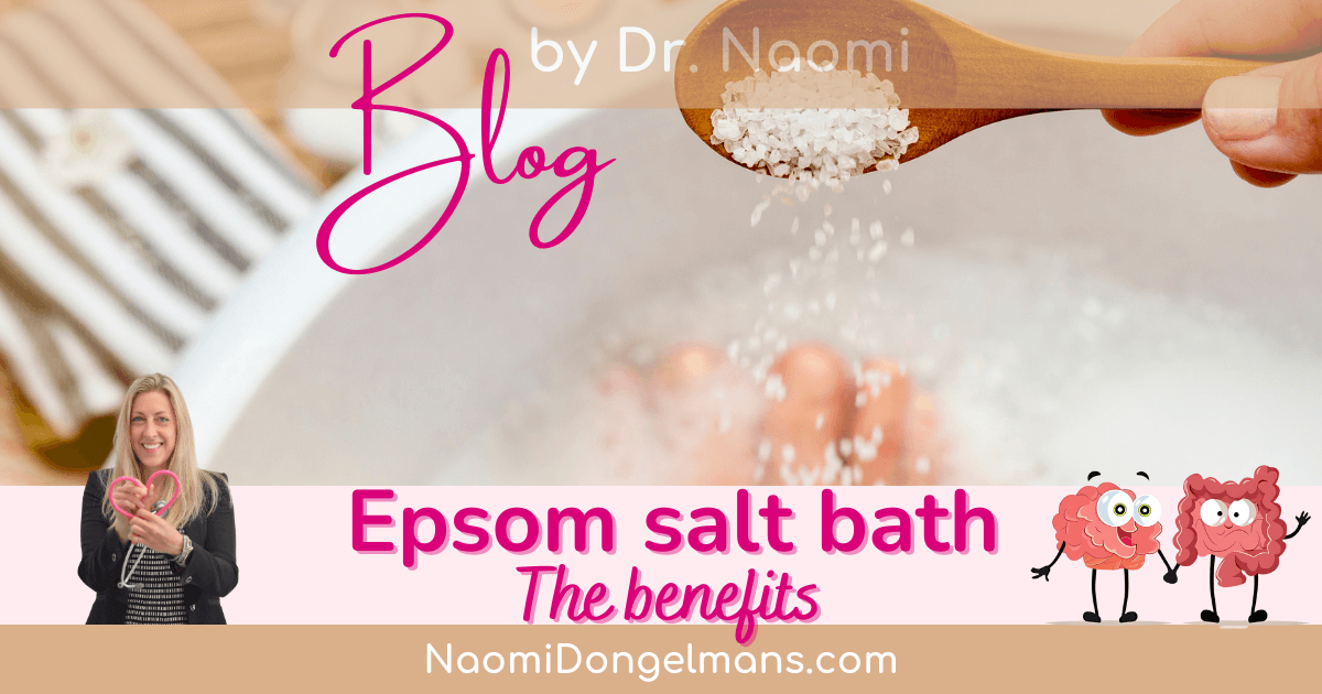 The vital benefits of taking an Epsom salt detox bath