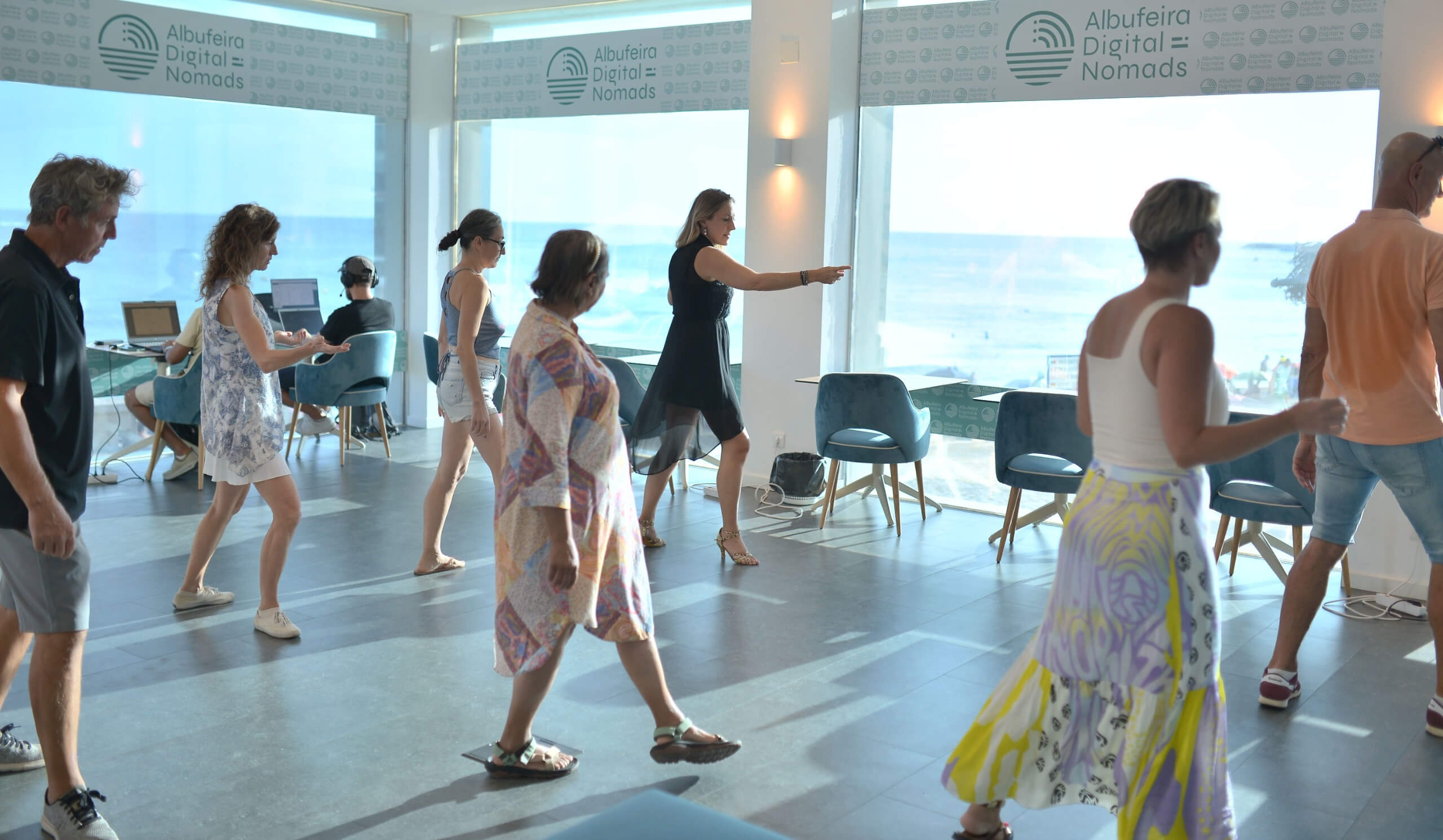  Salsa workshop by Algarve Dancing at Digital Nomads Albufeira