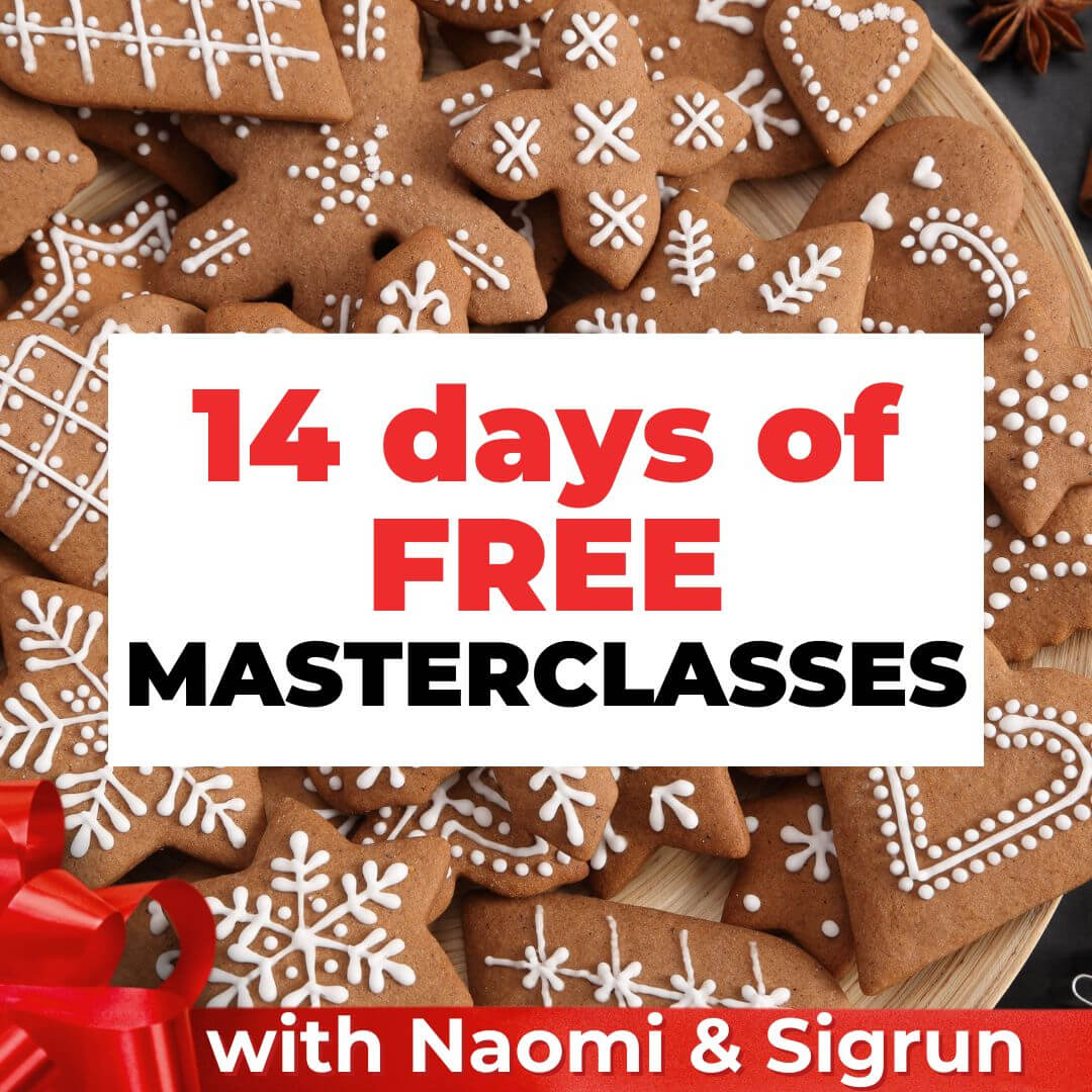  14 days of masterclasses with Sigrun & Naomi