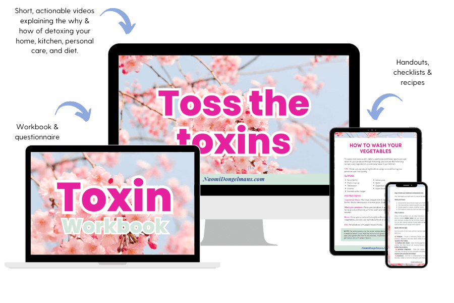 Toss the toxin course: Reduce inflammation, stabilise blood sugar, and boost energy—one simple change at a time