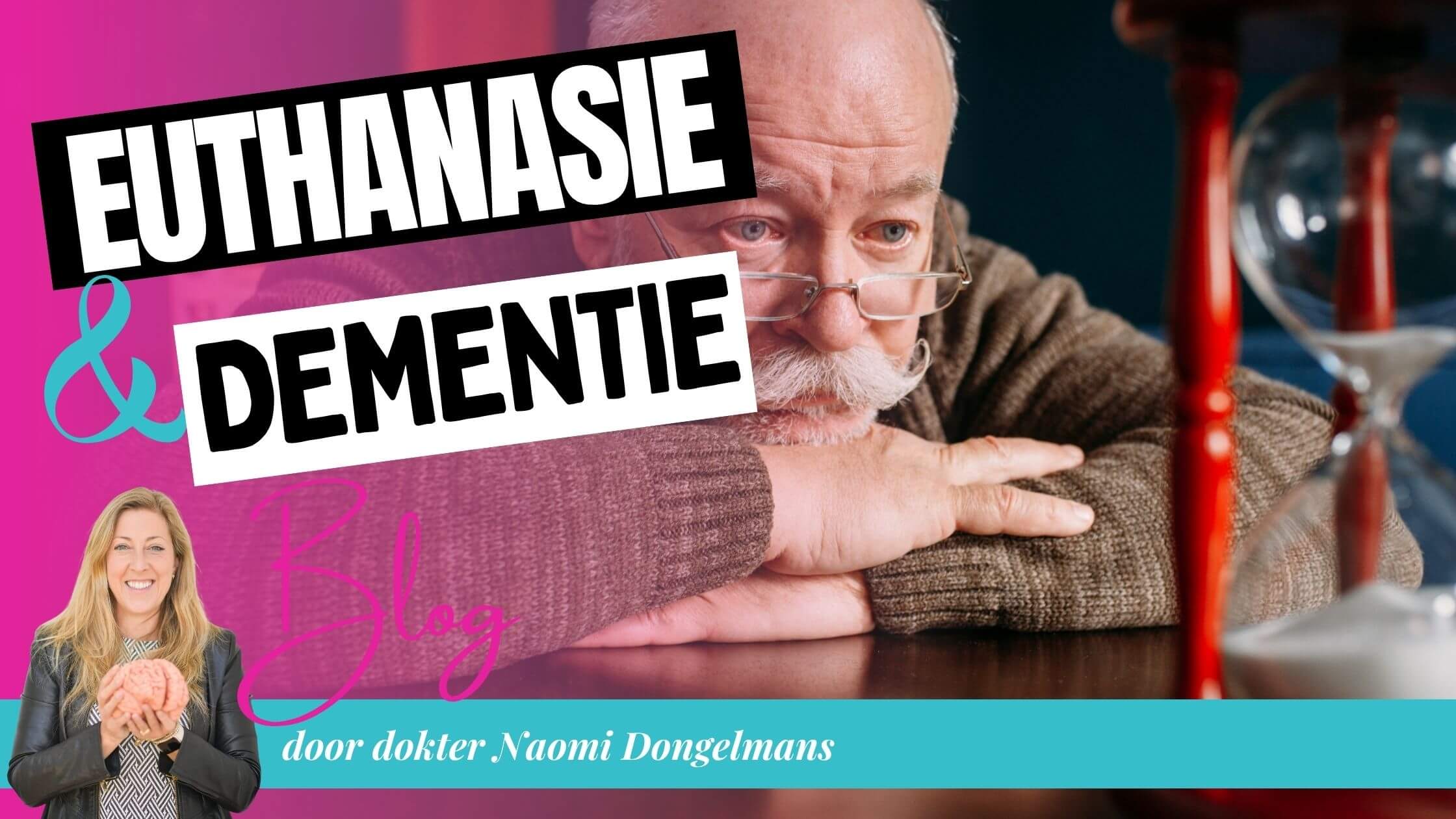 Oudere man in gedachten, symboliseert de complexiteit van euthanasie bij dementie.