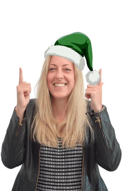 Happy balanced woman with Hashimoto