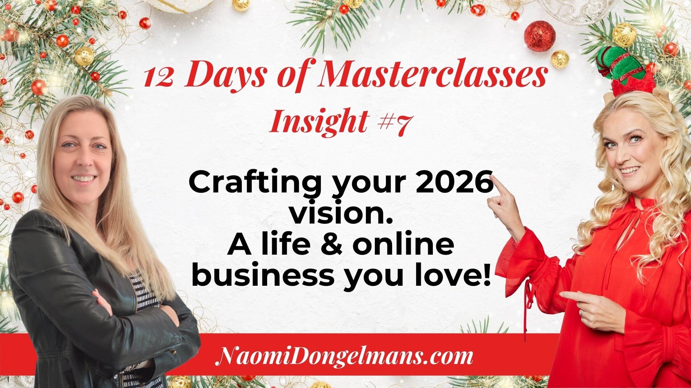 Crafting your 2026 vision: A life & online business you love