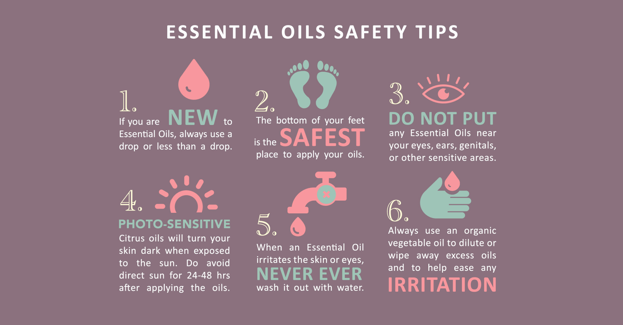 Essential Oil Diffuser Safety Tips