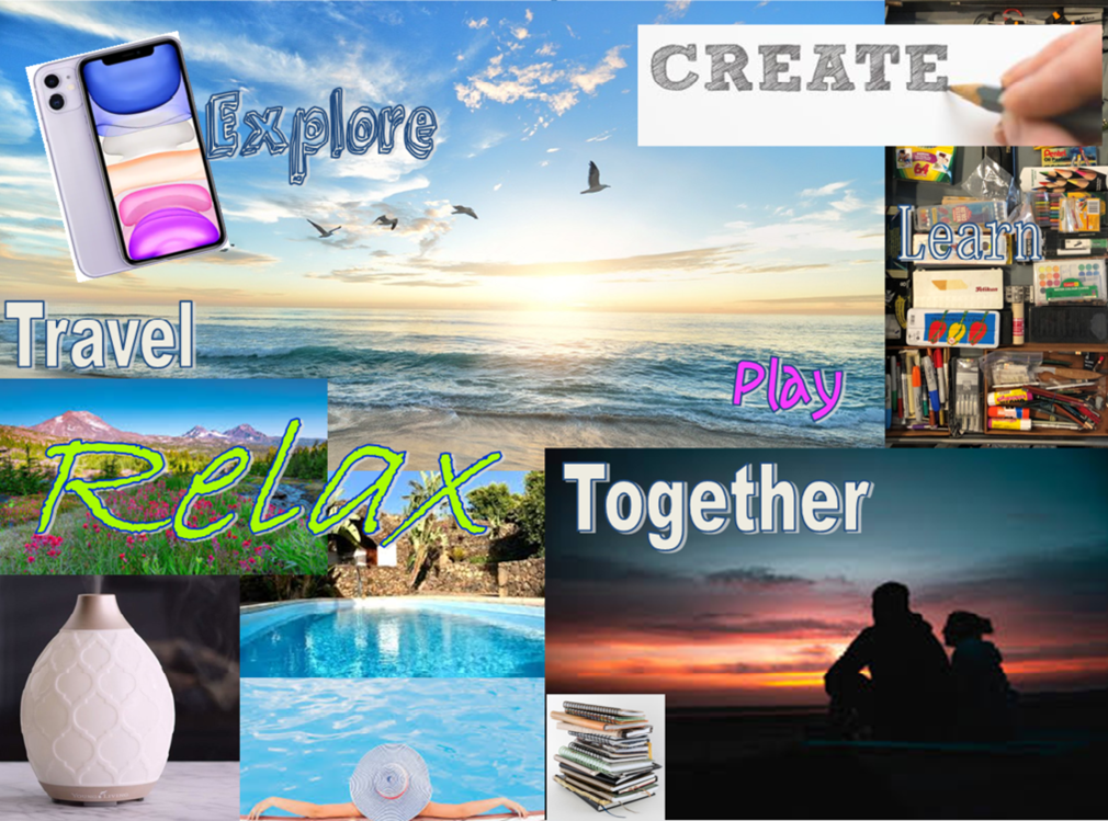 vision board journal pages for the visualize your dreams with vision board journal pages post