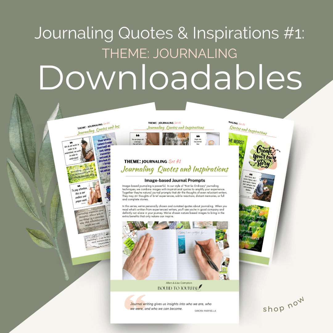 Downloadable journaling quotes and inspirations theme: Journaling to print, cut,and glue into your journal as journal prompts