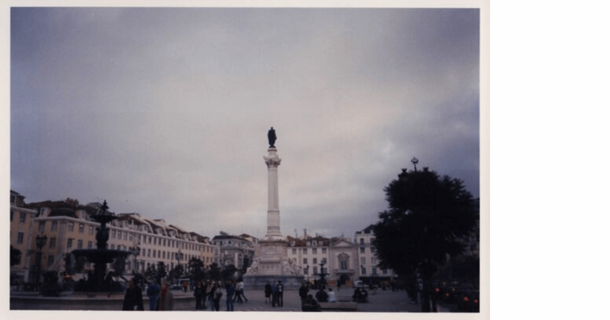  The Column of King Pedro IV in the center of Praça do Rossio. for blog post titled Never there long - The Iberian Peninsula (part 2)