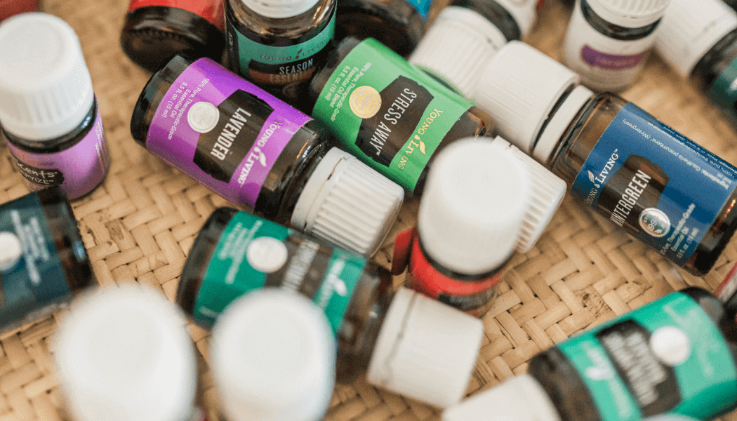 Image of group of essential oils