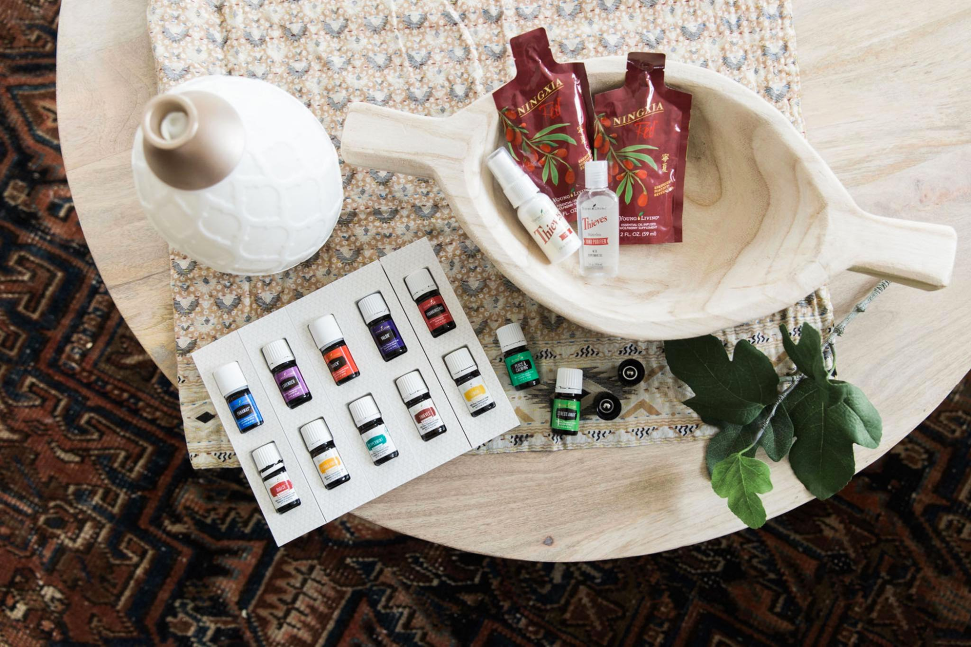 Starter Bundle, essential oils, diffuser,  Young Living 