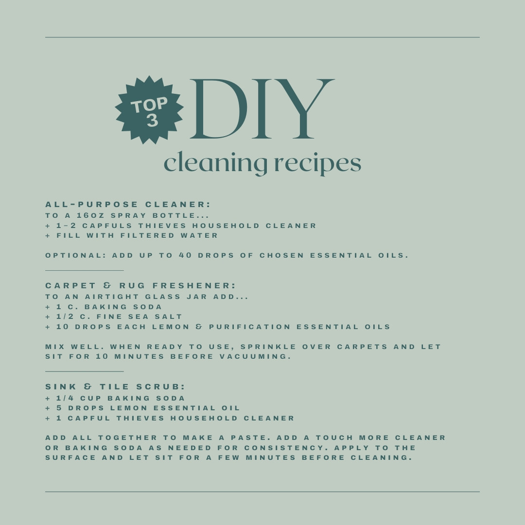 DIY Cleaning Recipes 