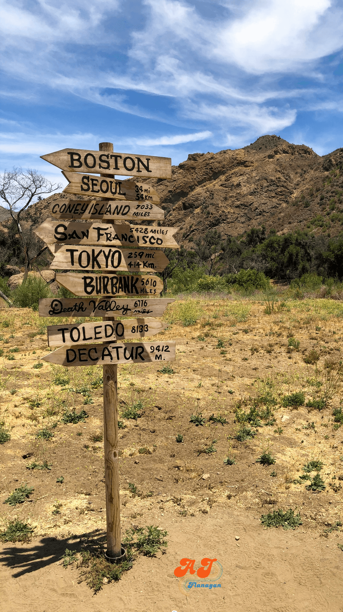 Iconic Signpost from the set of M*A*S*H