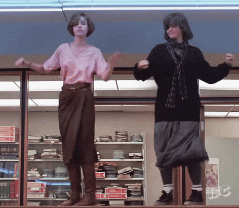The Breakfast Club; random 80s gif