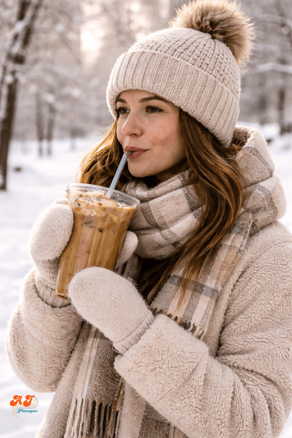  Iced drinks in winter