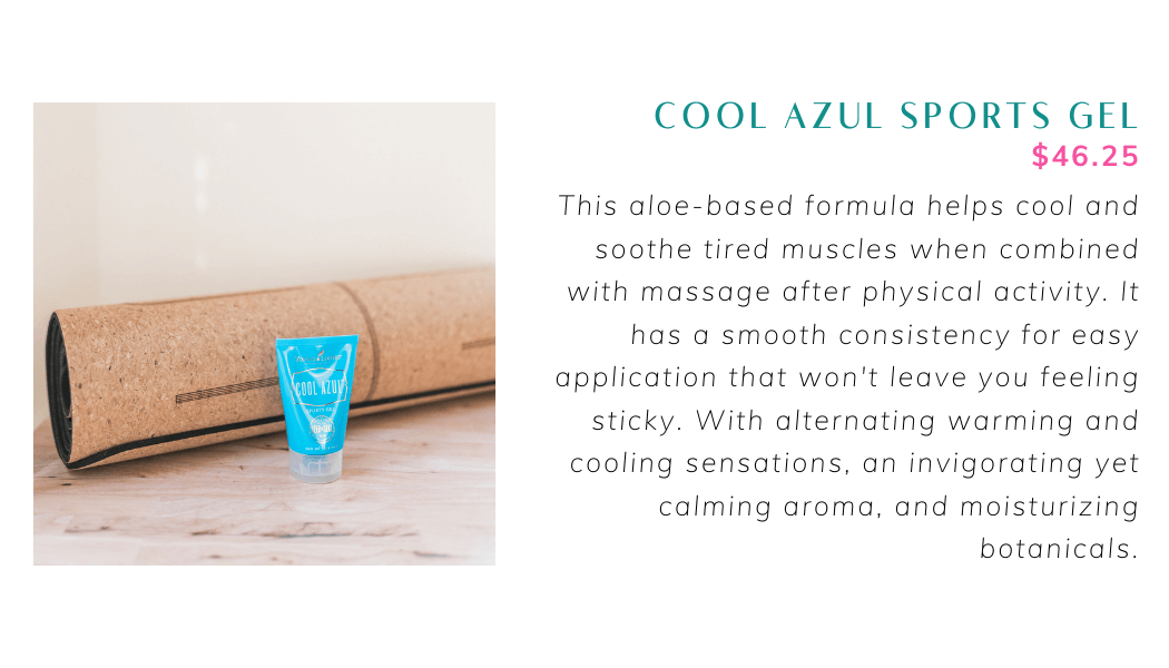 cool azul cream info graphic
