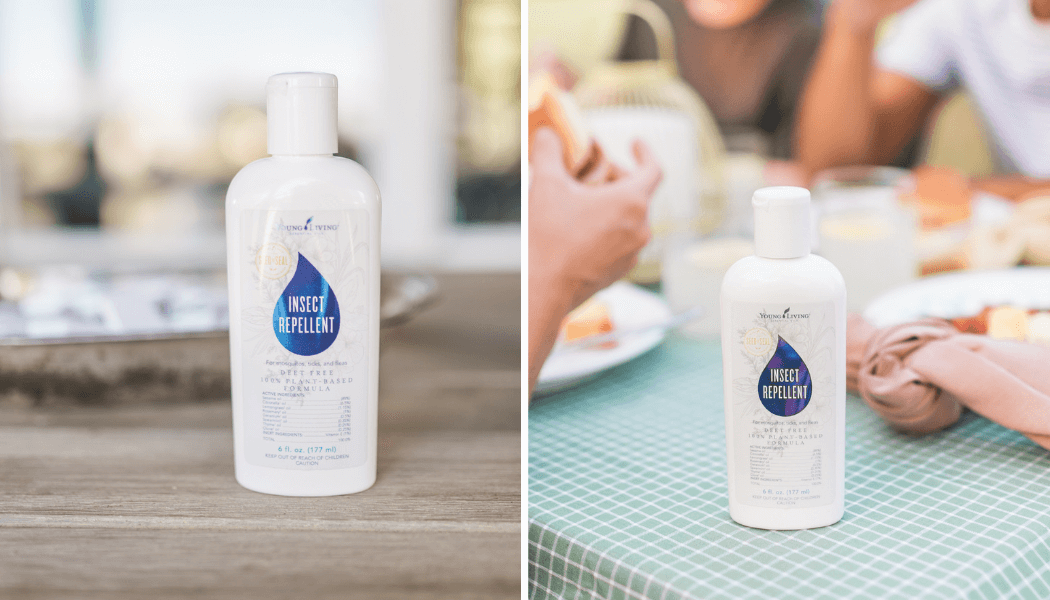 insect repellent collage