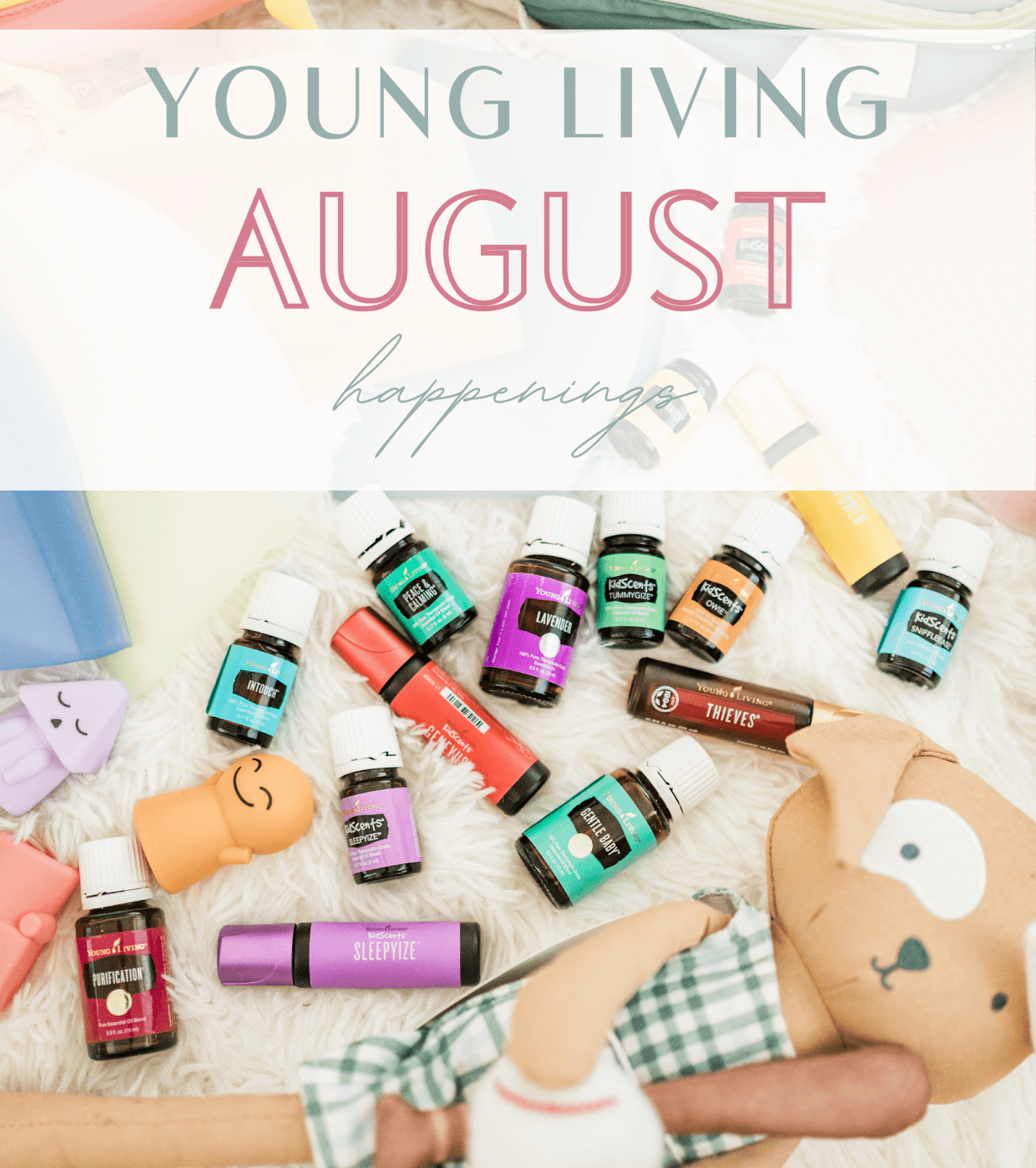  Young Living August Happenings Graphic