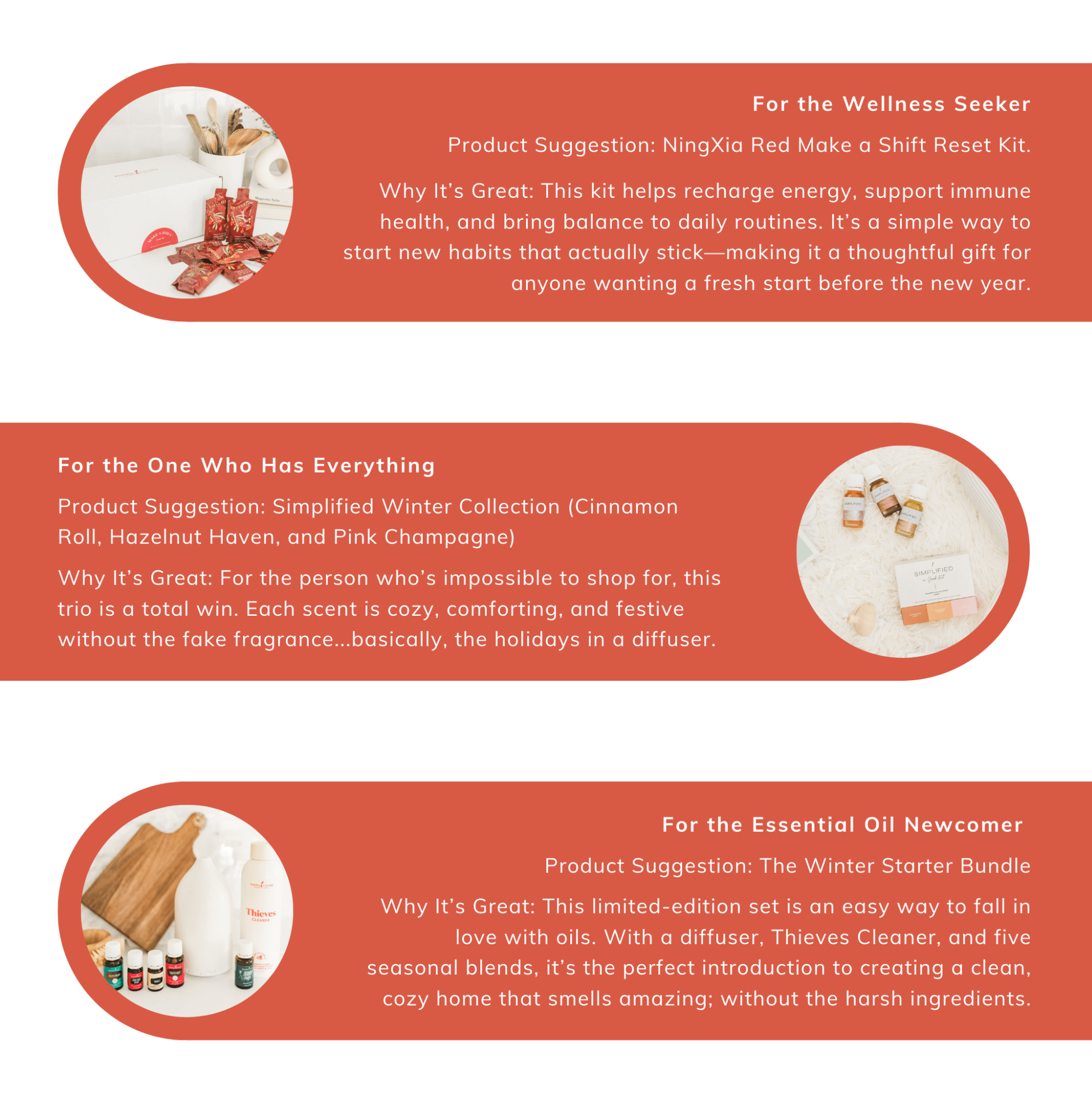  6 winter wellness gift ideas graphic