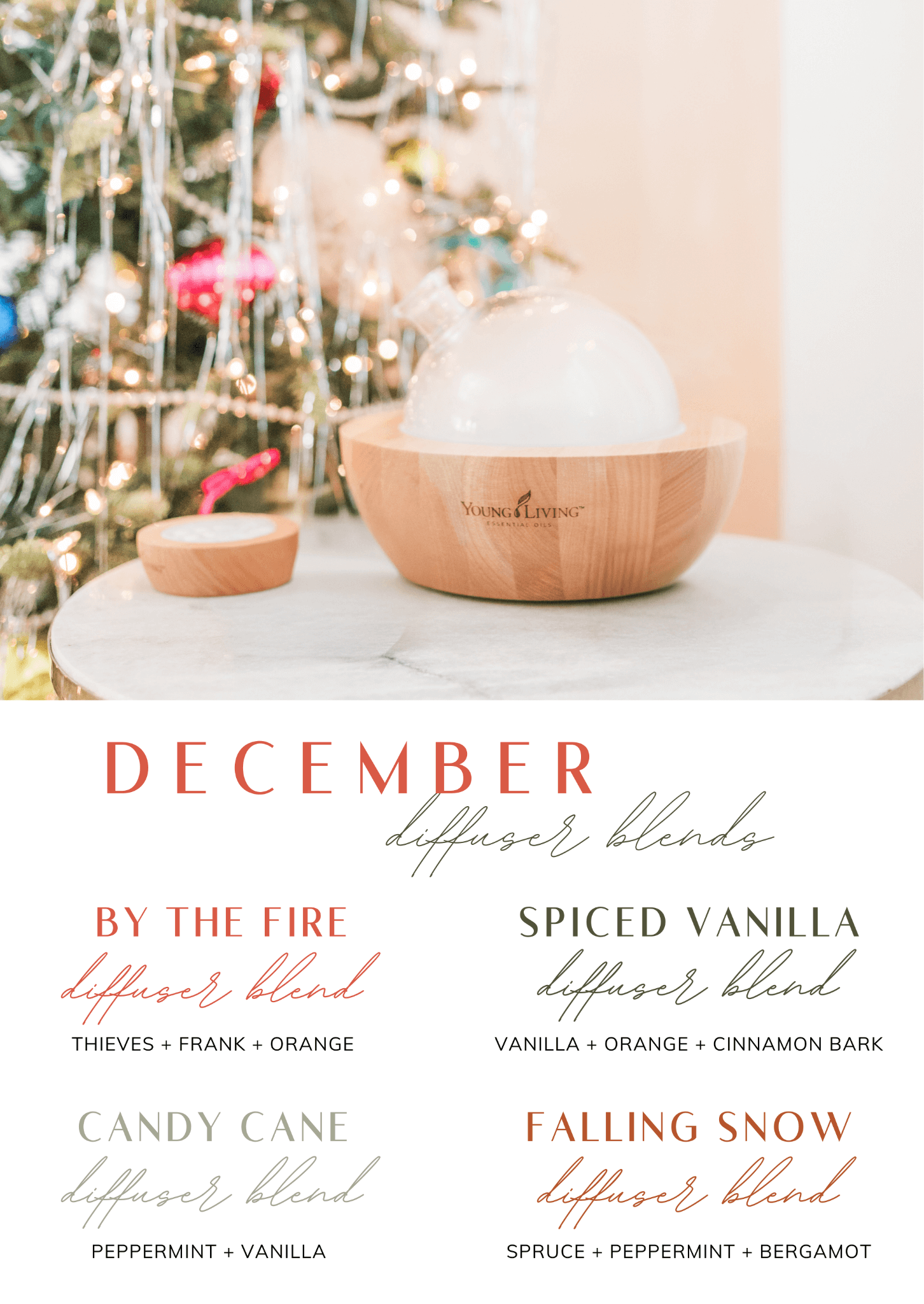  December Diffuser Blends