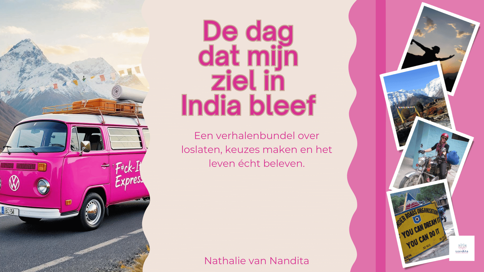 een verhalen bundel over loslaten, keuzen maken en het leven écht beleven