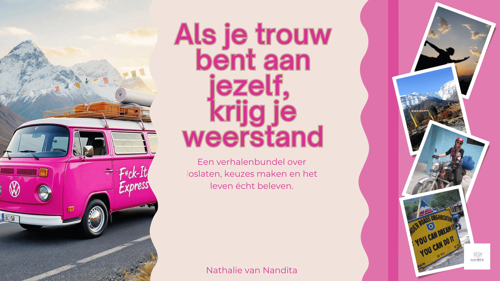 een verhalen bundel over loslaten, keuzen maken en het leven écht beleven