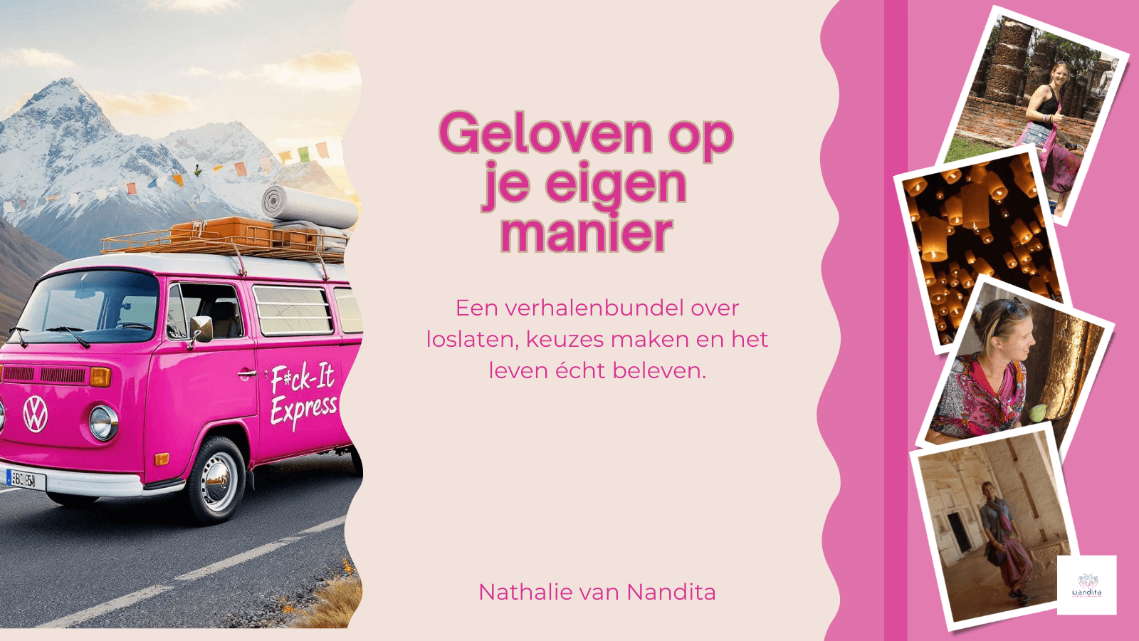 een verhalen bundel over loslaten, keuzen maken en het leven écht beleven